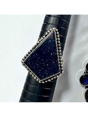 Blue Sunstone Add On Item Ring size 9